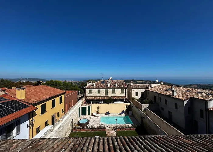 In A Village With Swimming Pool Apartment Pesaro